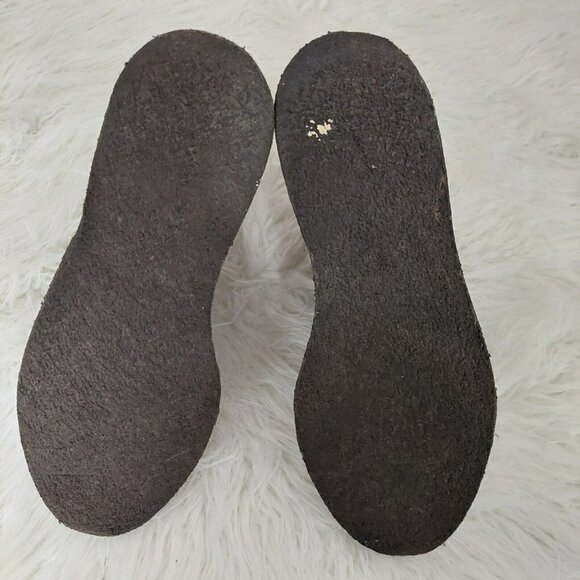 Charles Jourdan Bis Brown Double Strap Suede‎ Leather Ankle Boots Booties Size 8 - Picture 7 of 9